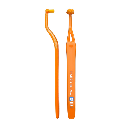 Vieno danties šepetėlis 1180 InterSpace UltraSoft Implant/Ortho, PESITRO UltraClean, 1 vnt