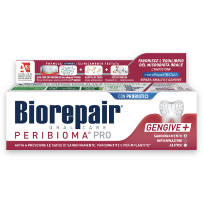 Dantų pasta BIOREPAIR® PERIBIOMA PRO su probiotikais 75 ml