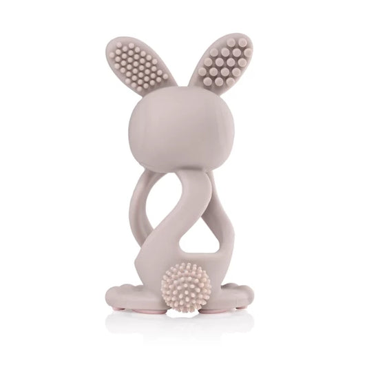 Kramtukas BRUSH-BABY Bobbie Bunny Cappuccino, 1 vnt