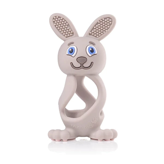 Kramtukas BRUSH-BABY Bobbie Bunny Cappuccino, 1 vnt