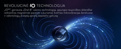 Oral-B iO5 Elektrinis Dantų Šepetėlis Matt Black