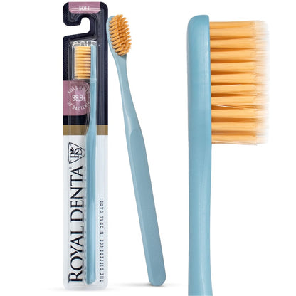 ROYAL DENTA minkštas dantų šepetėlis SOFT GOLD