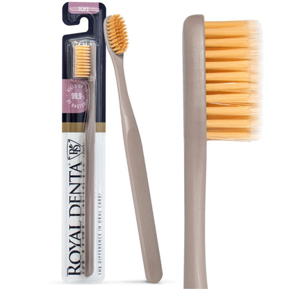 ROYAL DENTA minkštas dantų šepetėlis SOFT GOLD