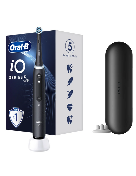 Oral-B iO5 Elektrinis Dantų Šepetėlis Matt Black
