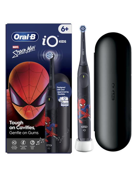 Oral-B iO Kids Disney Spiderman Elektrinis Dantų Šepetėlis +TC