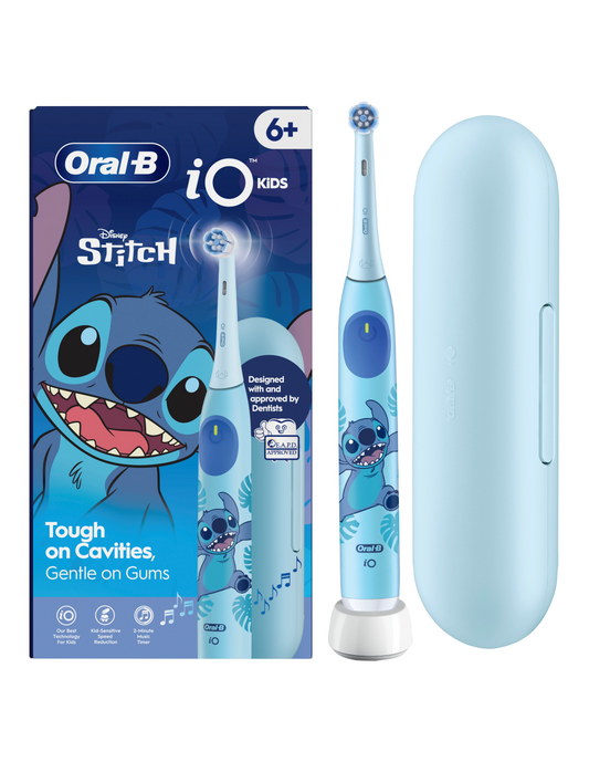 Oral-B iO Kids Disney Stitch Elektrinis Dantų Šepetėlis +TC