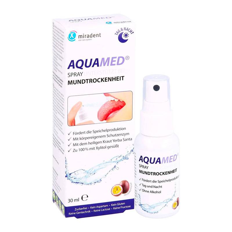 Miradent AQUAMED purškiklis sausai burnai, HAGER&WERKEN, 30 ml