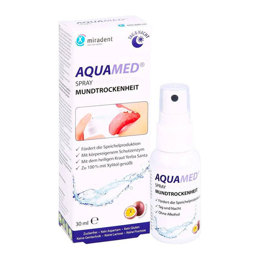 Miradent AQUAMED purškiklis sausai burnai, HAGER&WERKEN, 30 ml