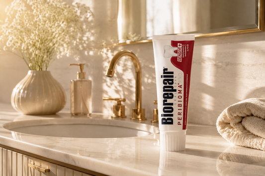 Dantų pasta BIOREPAIR® PERIBIOMA PRO su probiotikais 75 ml