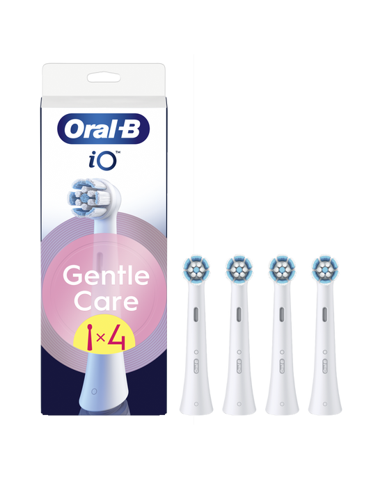 Oral-B GentleCare White Dantų Šepetėlio Galvutės, 4 Vnt.
