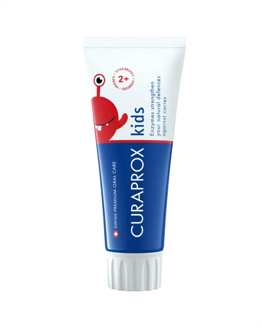 Curaprox KIDS braškių sk. dantų pasta, 60 ml